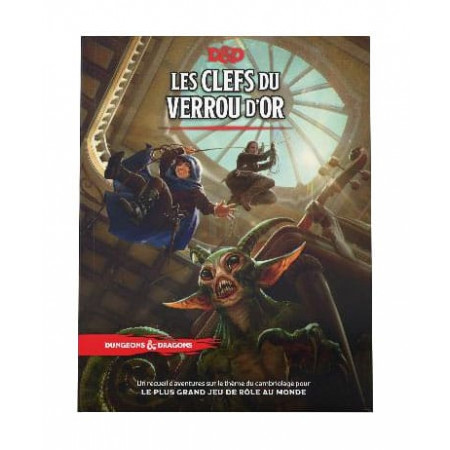Dungeons & Dragons RPG Adventure Les Clefs du Verrou d'Or french